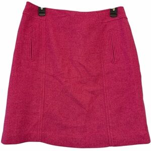 Talbots Wool Blend A Line Skirt